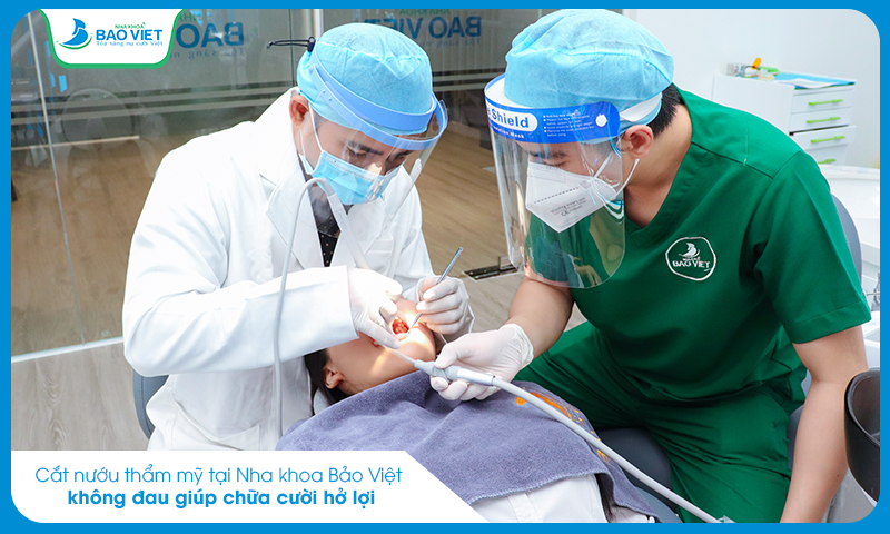 Nha khoa Bảo Việt là trung tâm chuyên sâu về điều trị cười hở lợi