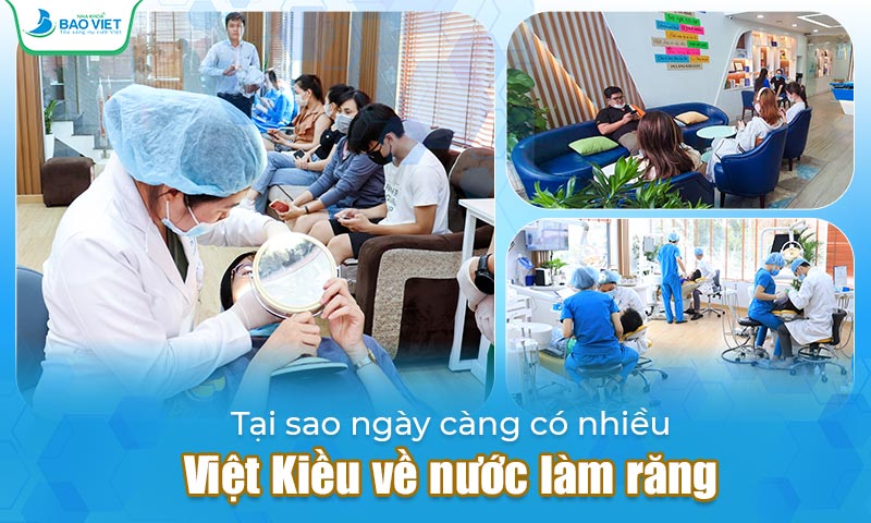 Tại sao ngày càng có nhiều Việt Kiều về nước làm răng