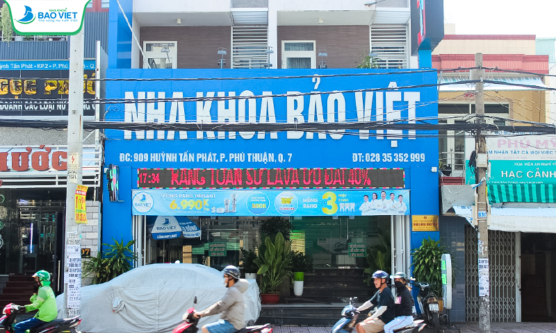 Nha Khoa Bảo Việt 909A Huỳnh Tấn Phát, P Phú Thuận, Quận 7 
